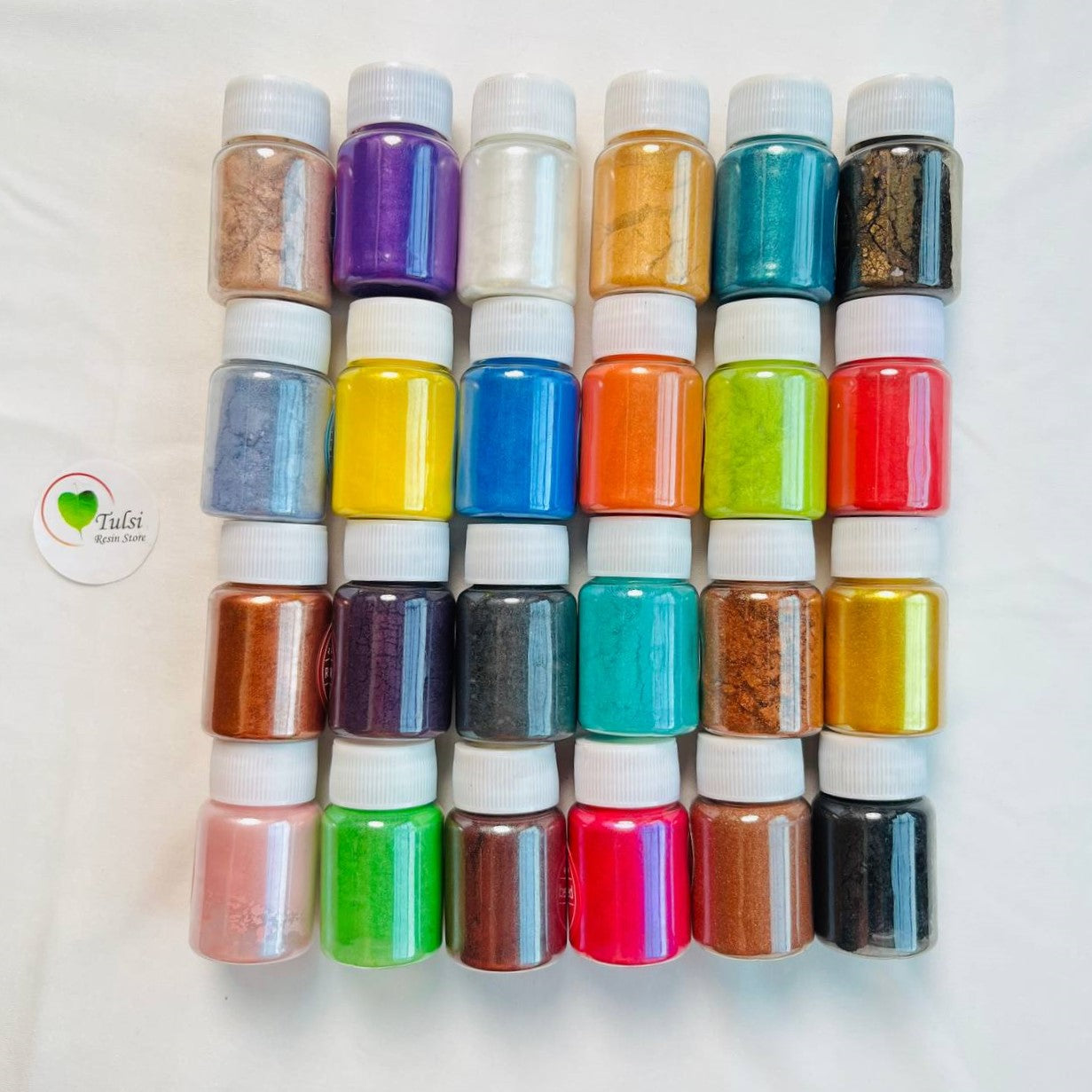 Mica Powder Pigment Set (24)