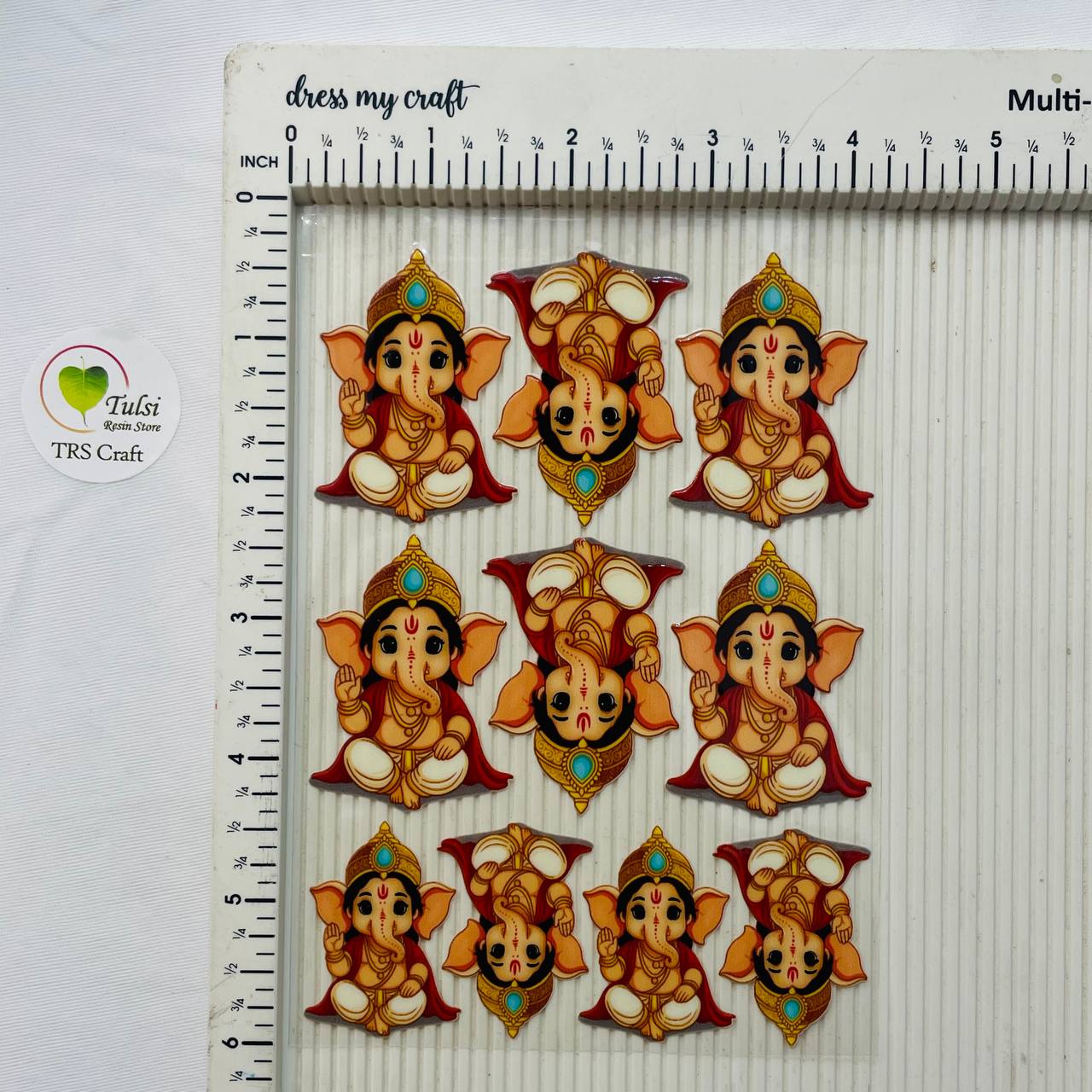 A6 UV DTF Sticker - God Idols Ganesha (C)