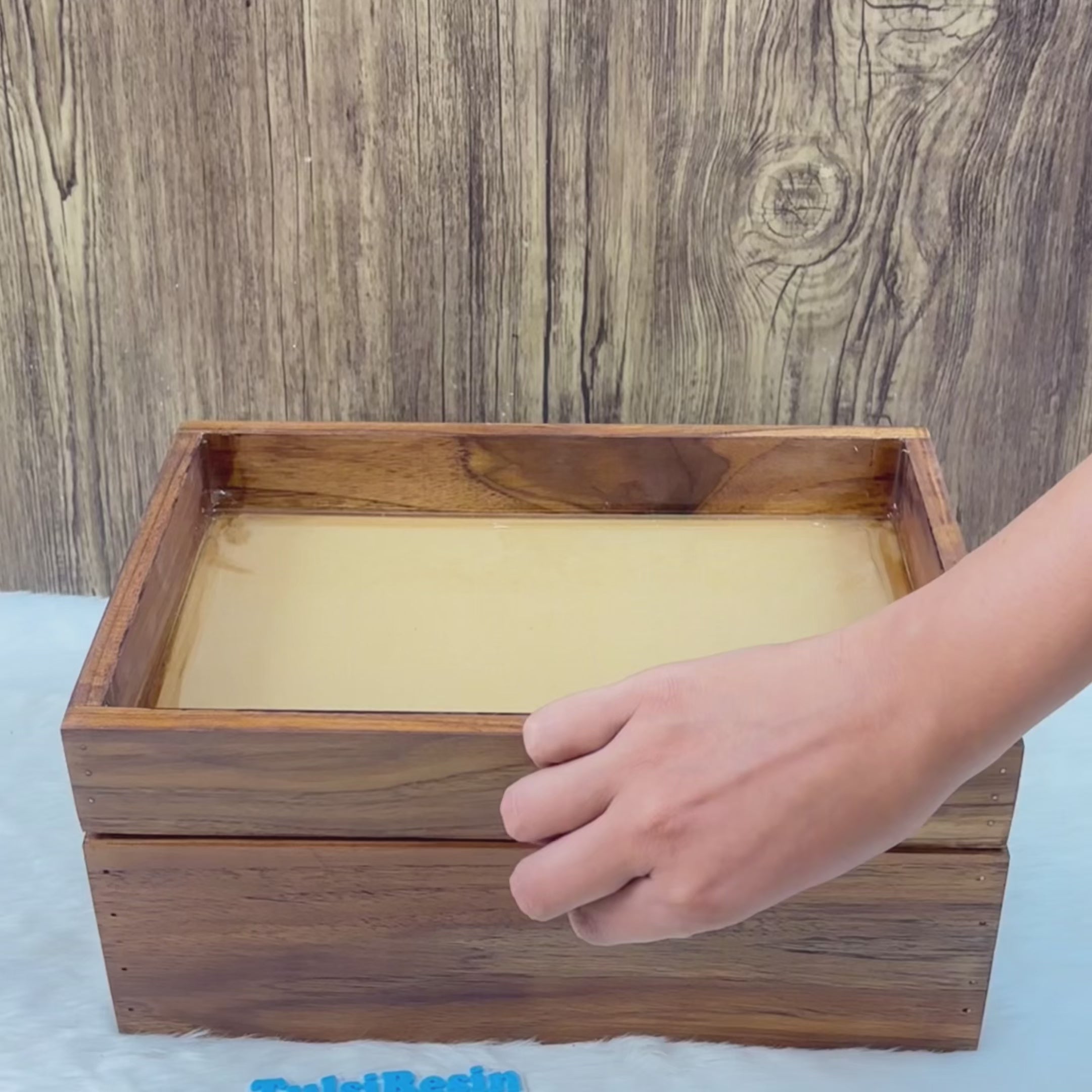 Teakwood Multipurpose Box - For Flower Preservation