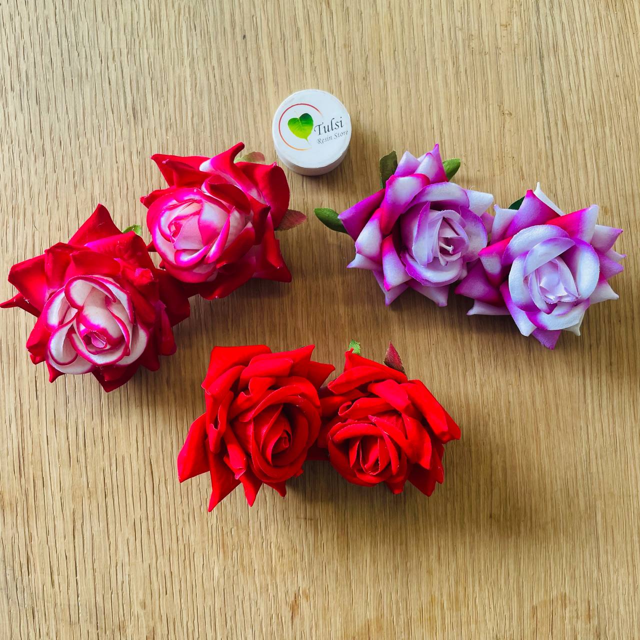 Rose Artificial Flower (B) (2 Pcs)