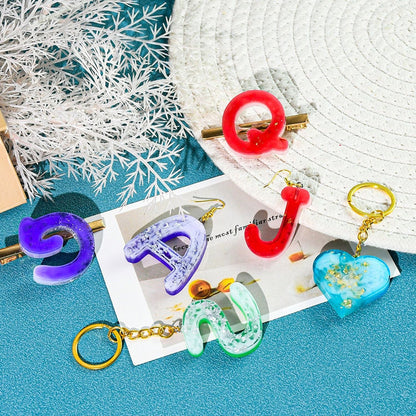 Kawaii Back Alphabet Mould