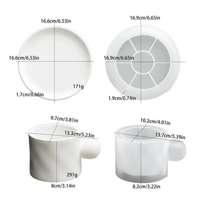 Coffee Cup Planter Pot Candle Mould