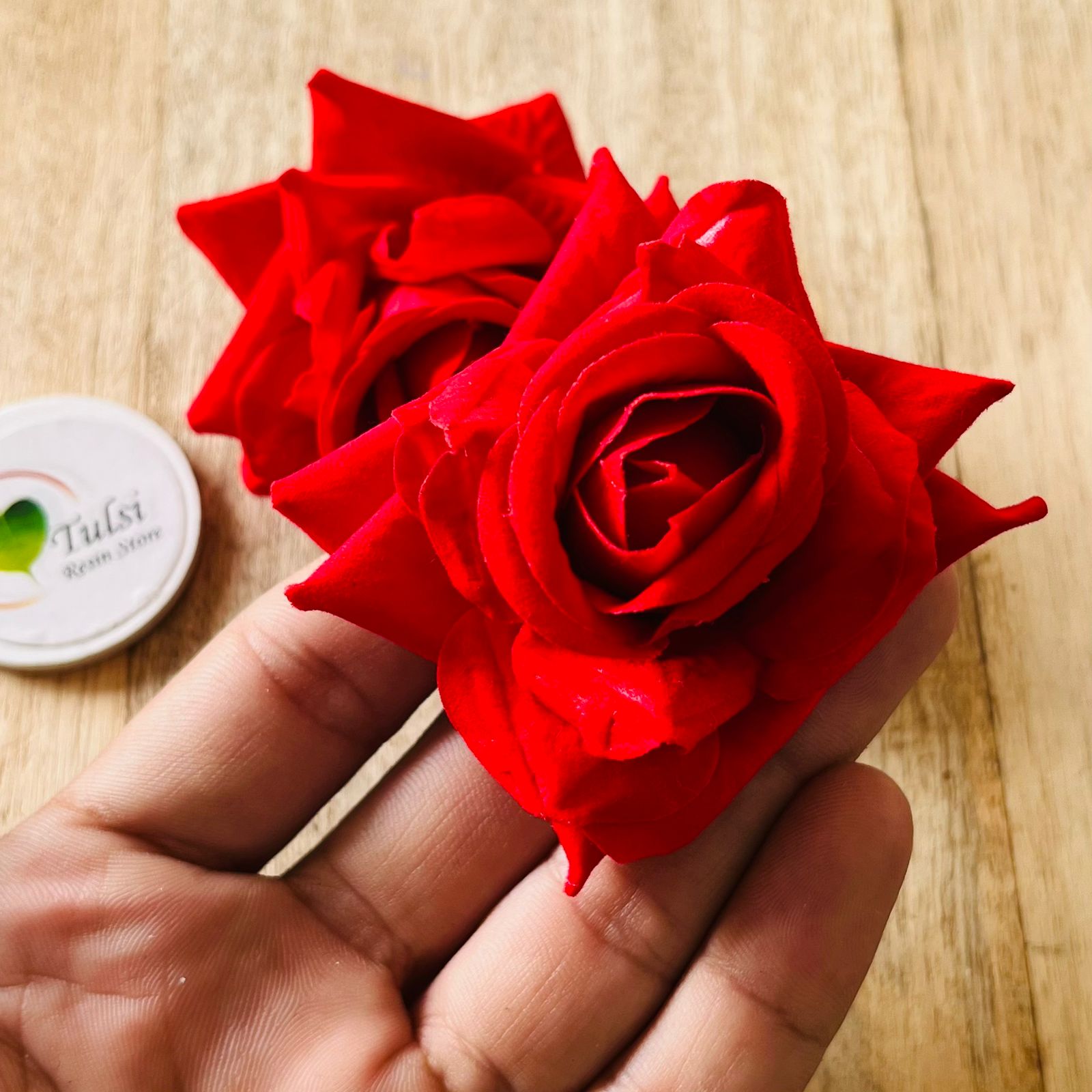 Rose Artificial Flower (B) (2 Pcs)