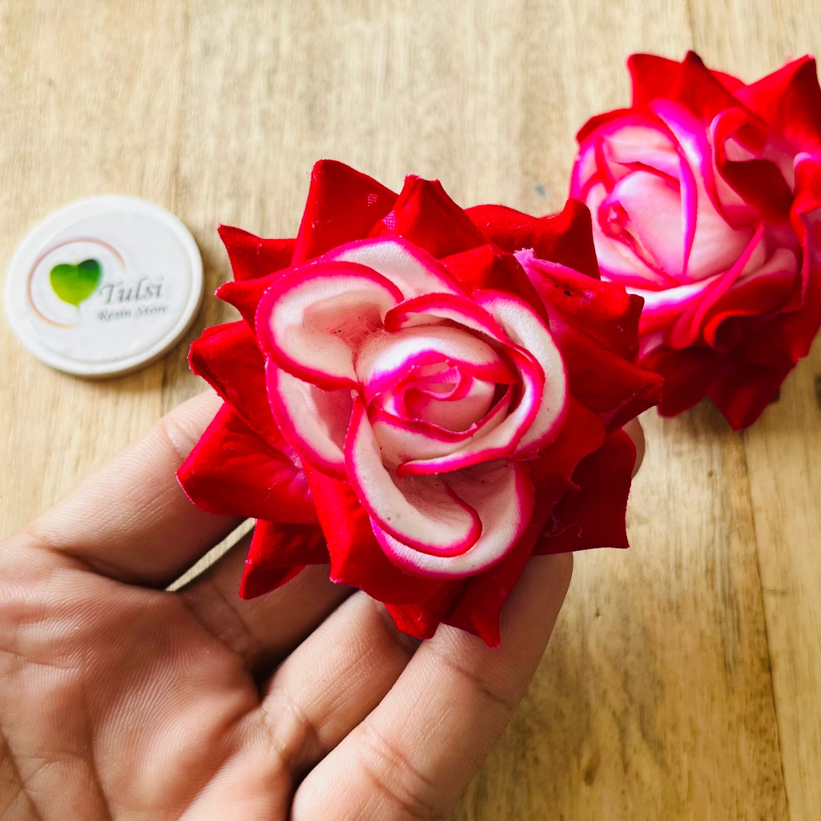 Rose Artificial Flower (B) (2 Pcs)