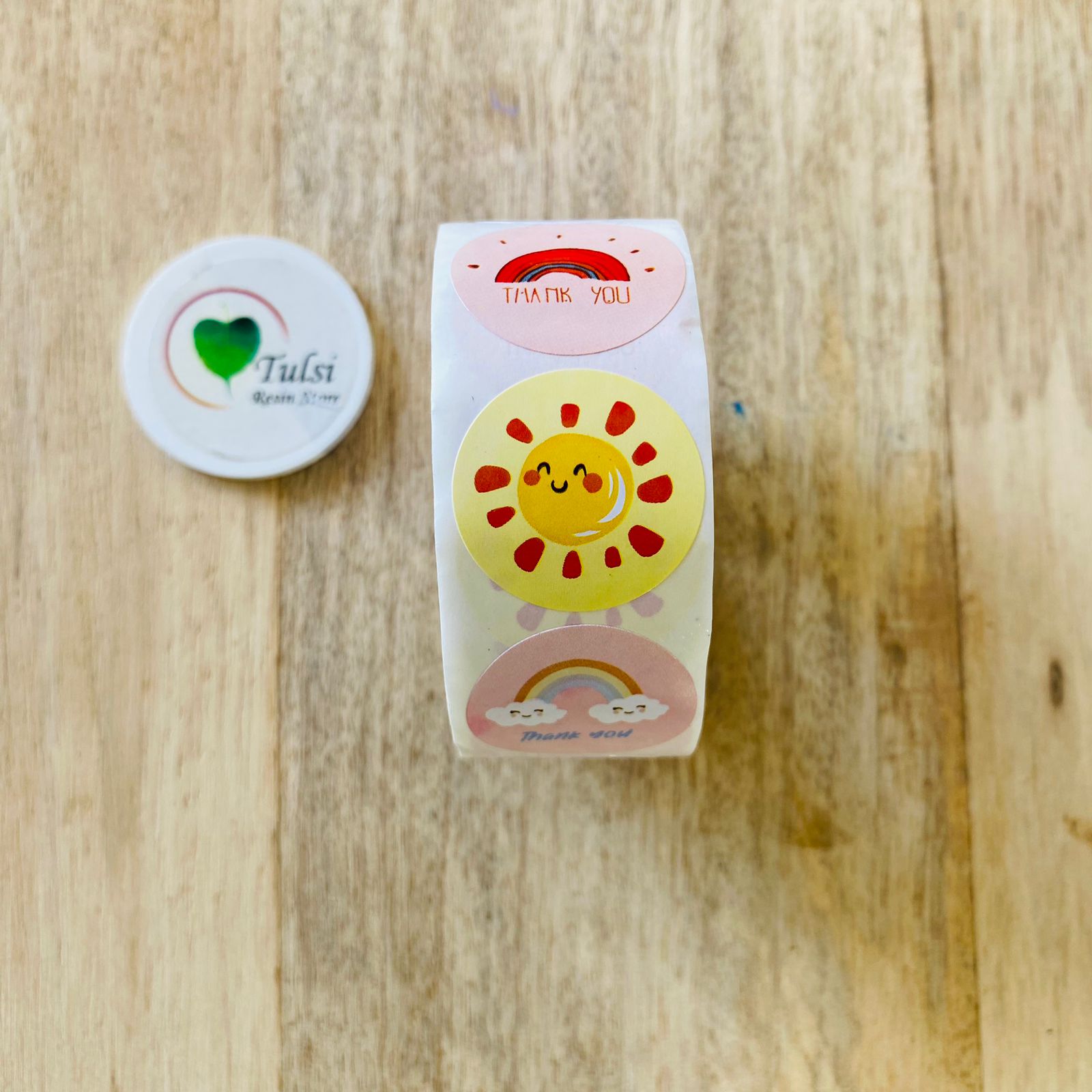 Designer Thankyou Sticker