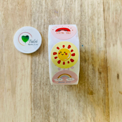 Designer Thankyou Sticker