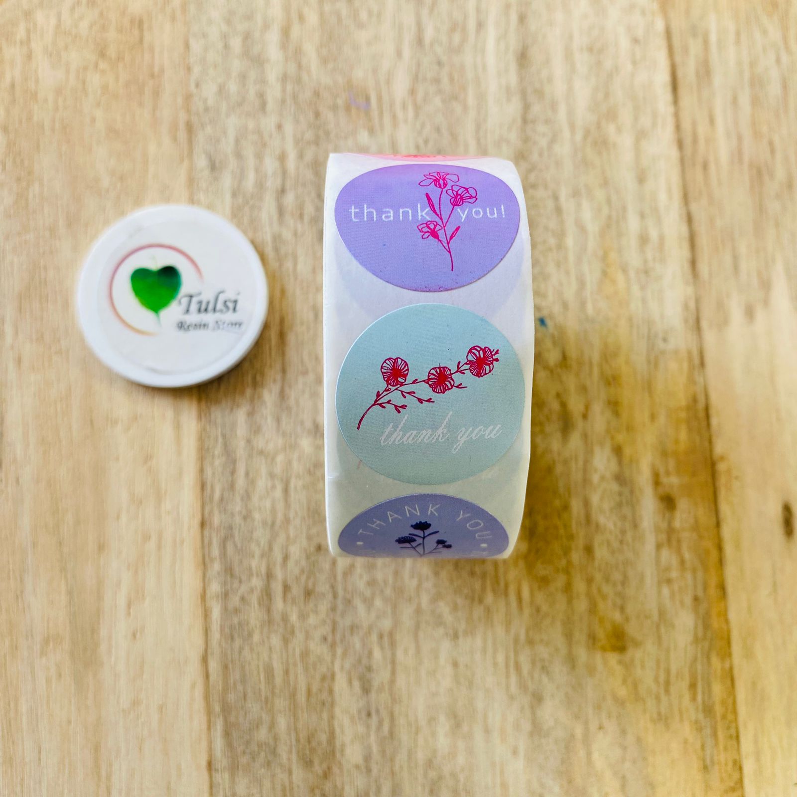 Designer Thankyou Sticker