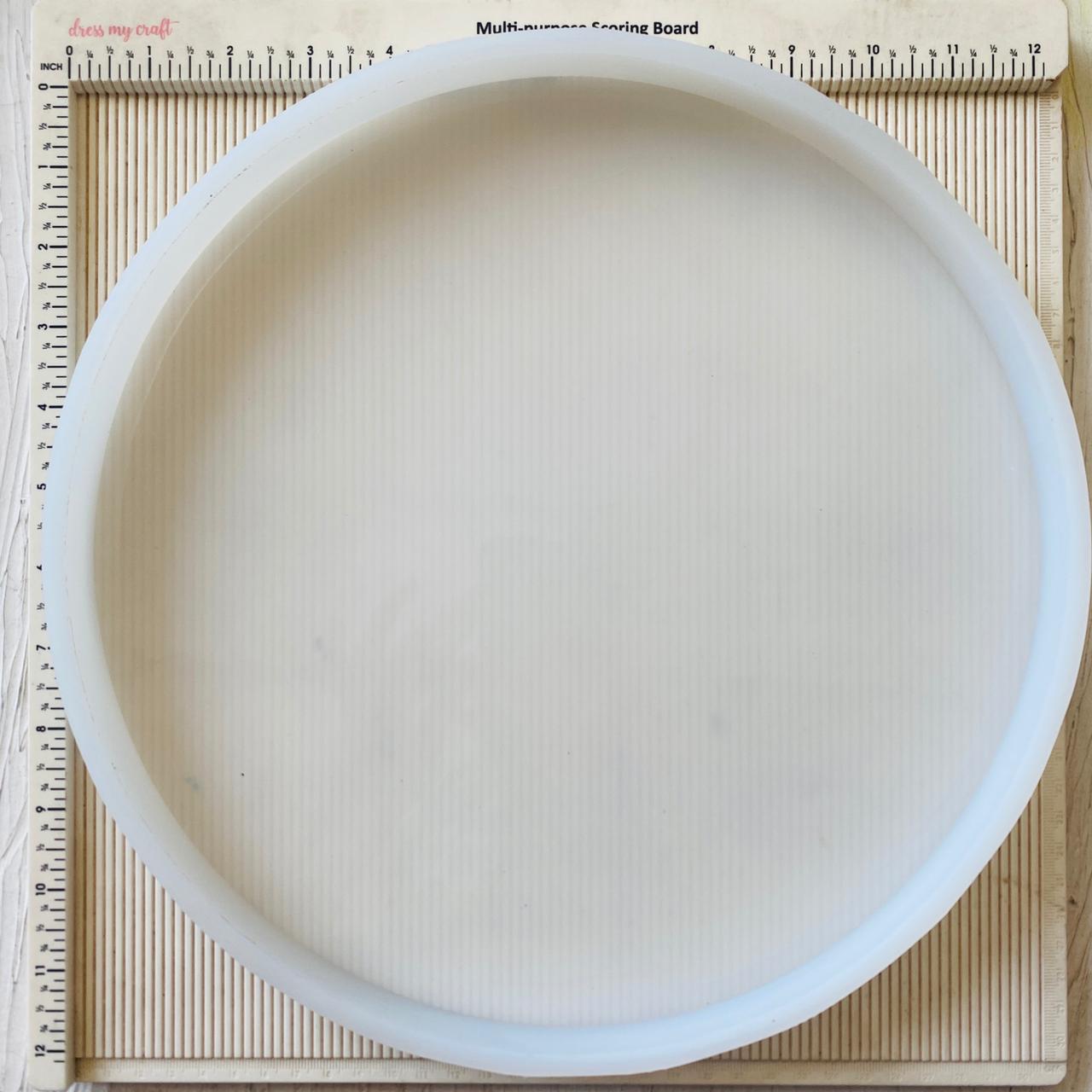 12" Plain Round Tray Mould