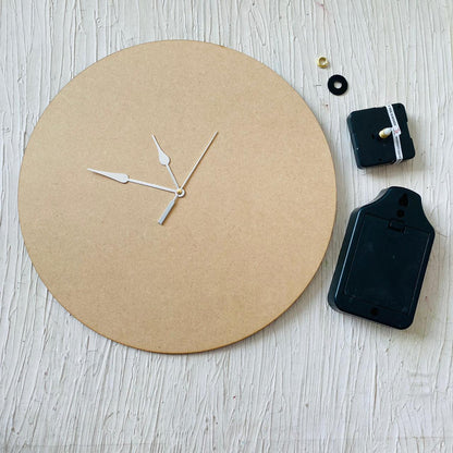 12" MDF Clock Set