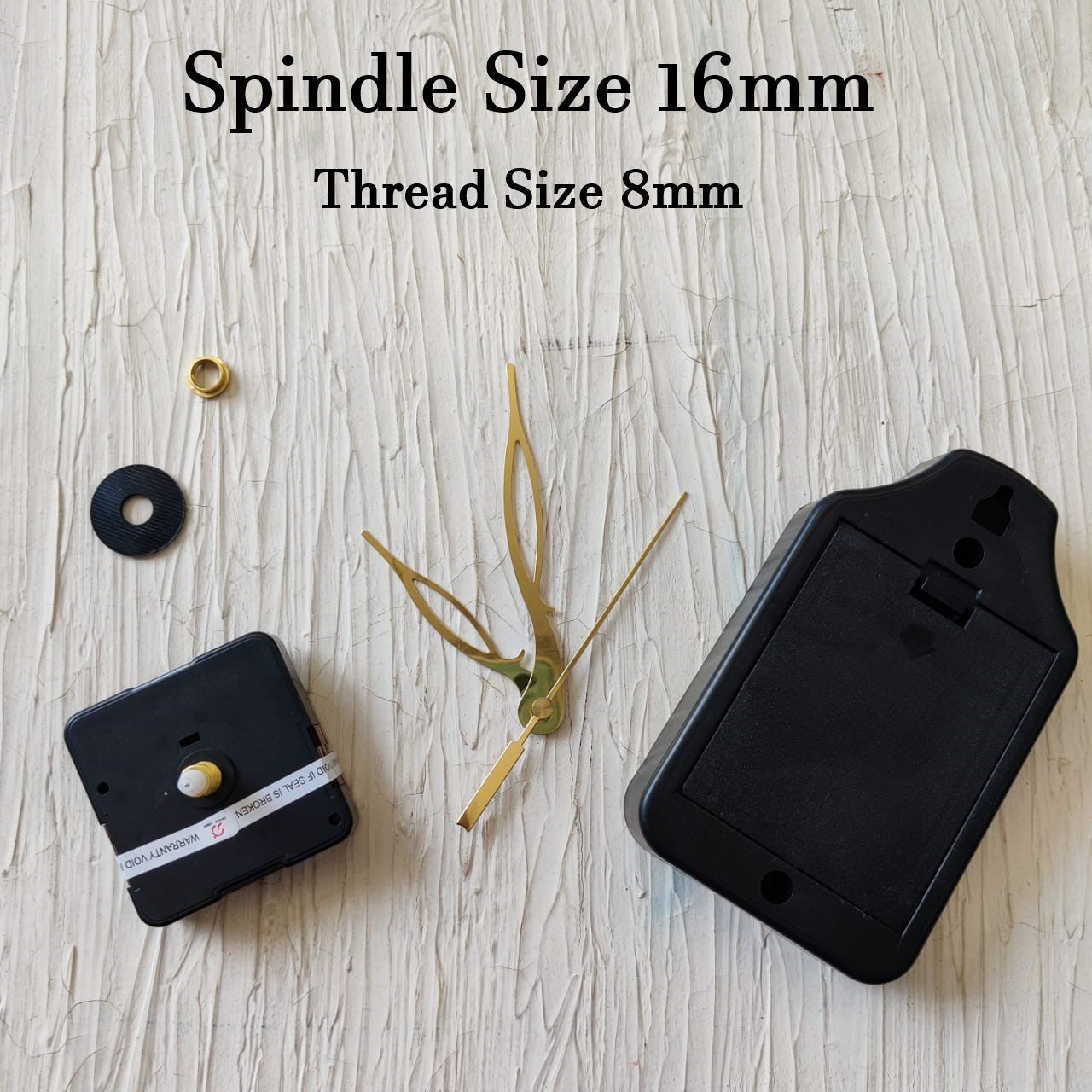 17 MM Silent/Sweep Clock Machine Set