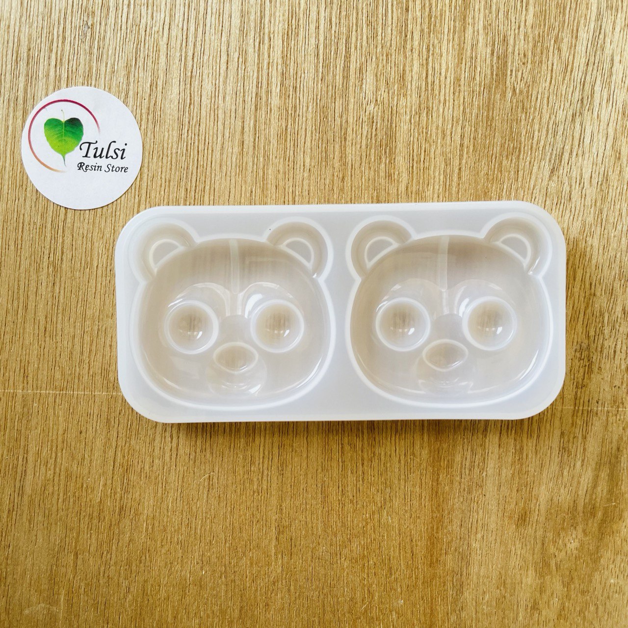 Panda Pop Socket 2 Cavity Popsocket Mould - Panda – Tulsi Resin Store