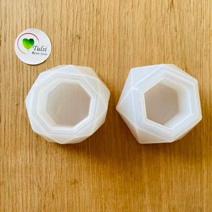 2 Pcs Planter / T-Light Holder Mould