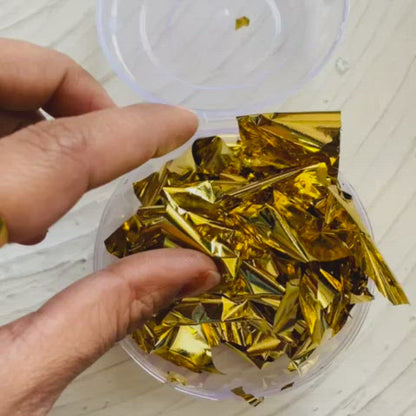 Foil flakes | Tulsi Resin