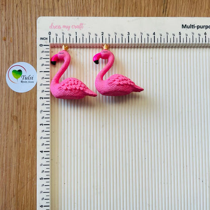 3D Pink Flamingo Miniature (B)