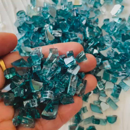 Teal Firepit Crystal