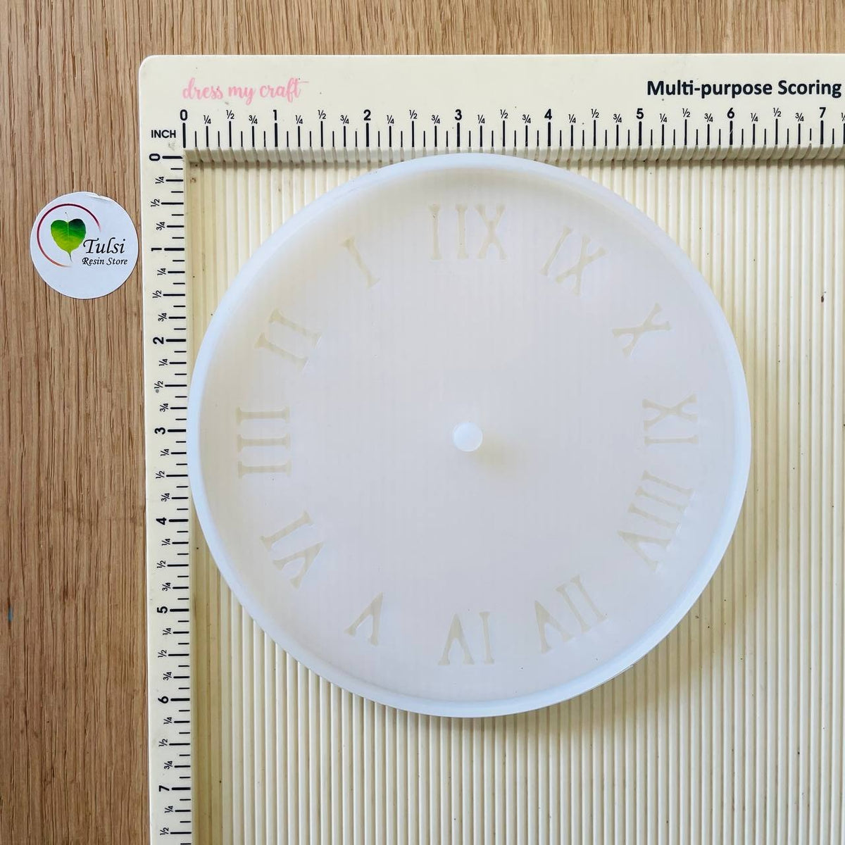 6" Roman Number Clock Mould – Tulsi Resin Store