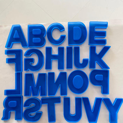 6" Monogram Alphabet Mould 2 | Tulsi Resin