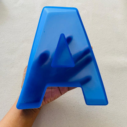 6" Monogram Alphabet Mould 3 | Tulsi Resin