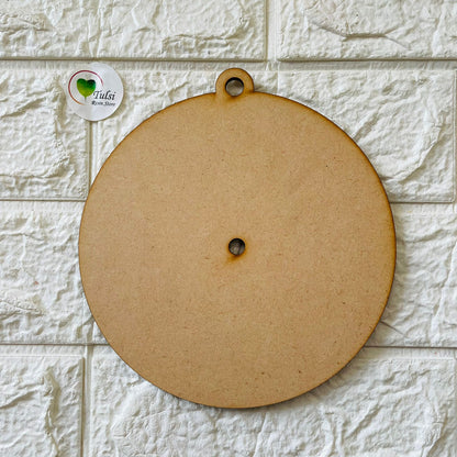 MDF Hanging Clock Base