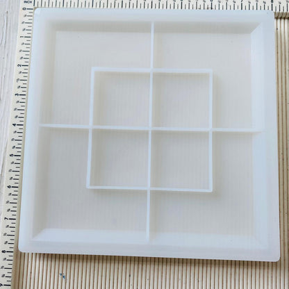 7.5" Square Tray with Boundry