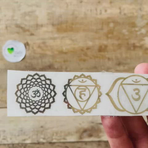 Metal Sticker - 7 Chakras