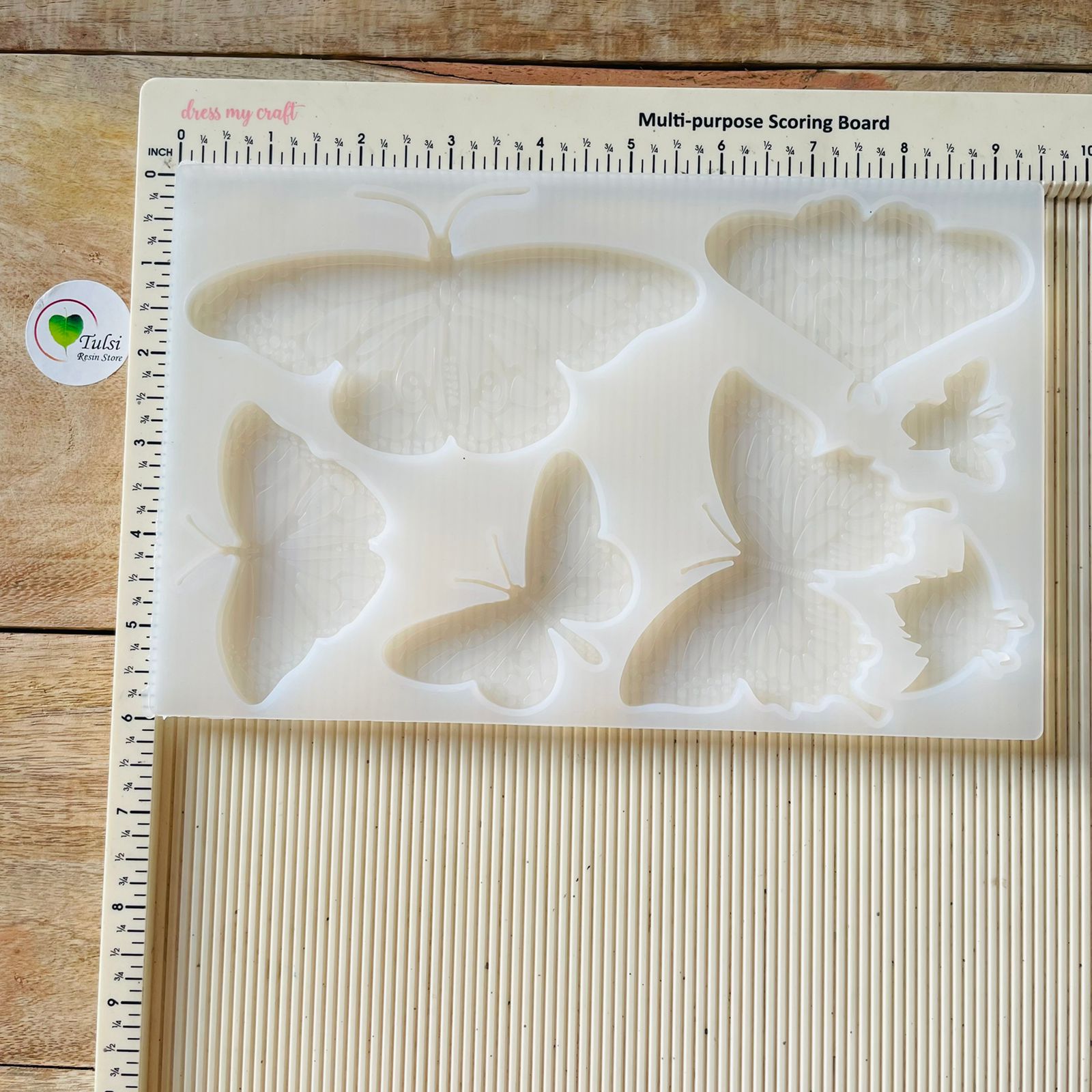 7 Cavity Butterfly Mould