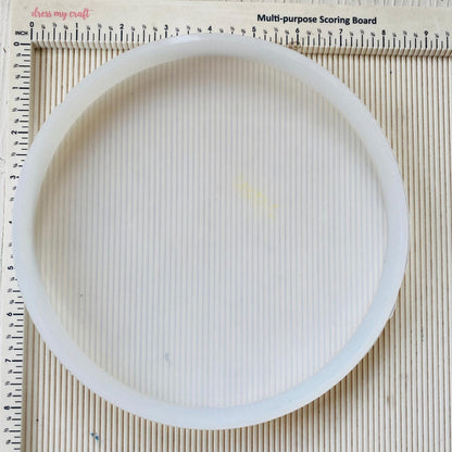 8" Plain Round Tray Mould (A)