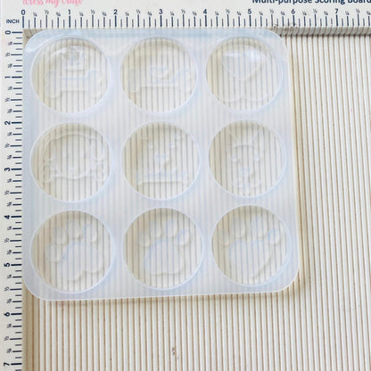 9 Pcs Popsocket Mould