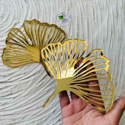 Acrylic Ginkgo Leafs (2 pcs)