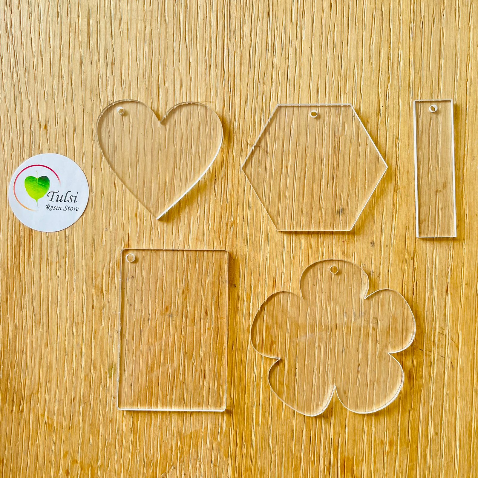 Acrylic Keychain Base (2) – Tulsi Resin Store