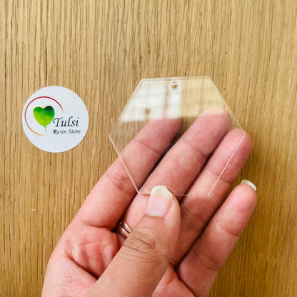Acrylic Keychain Base 4 | Tulsi Resin