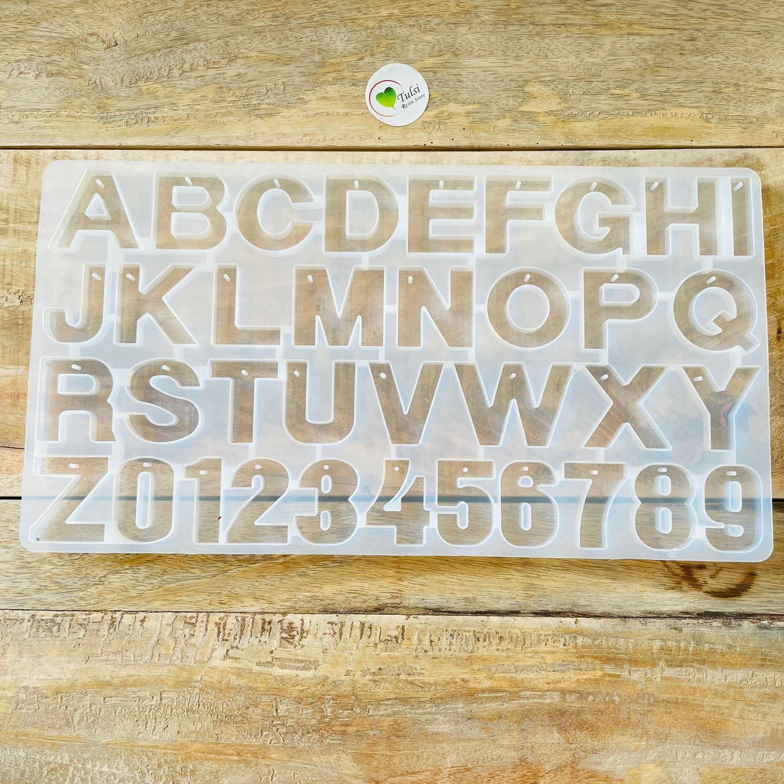 Front Alphabet HOLE Mould