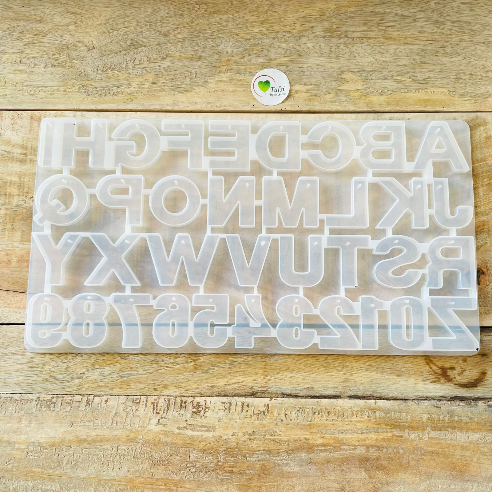 Front Alphabet HOLE Mould