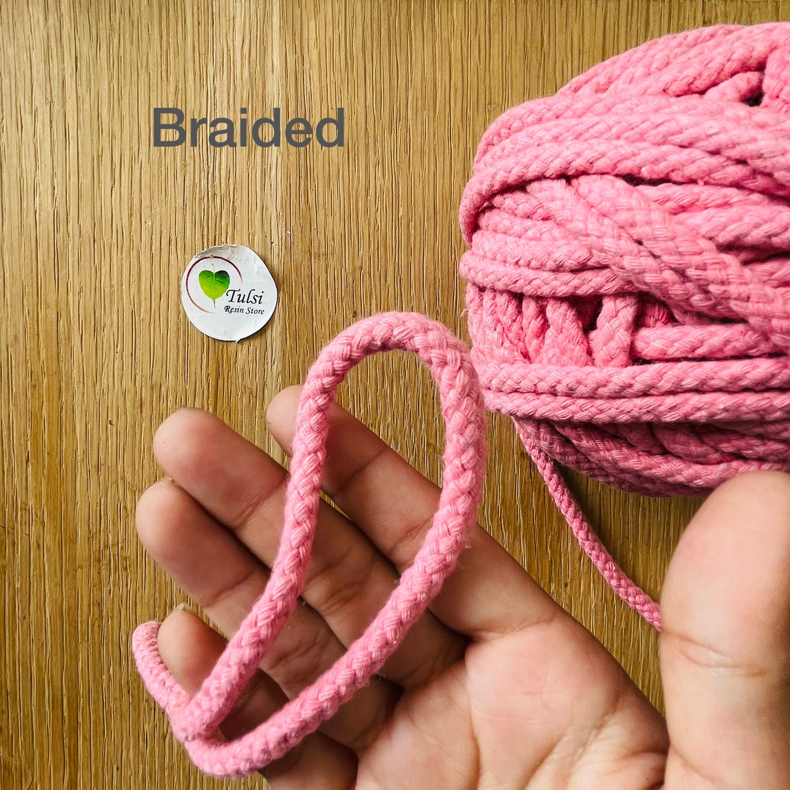 Baby Pink Macrame Thread