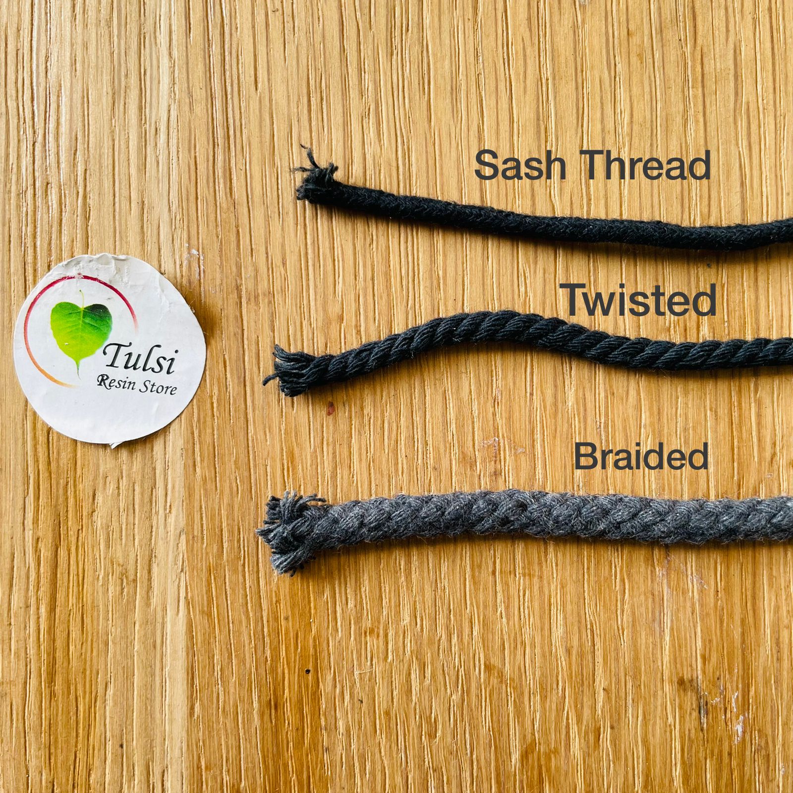 Black Macrame Thread