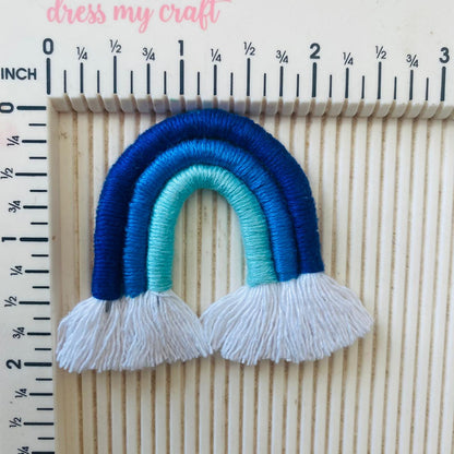 Macrame Rainbow Blue (1)