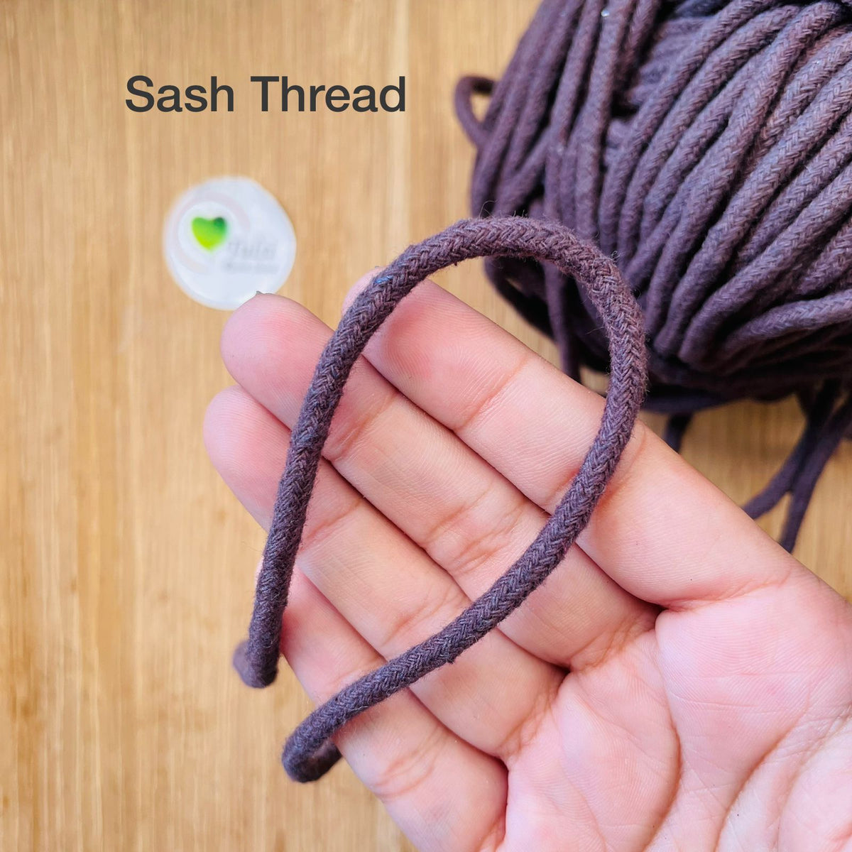Brown Macrame Thread – Tulsi Resin Store