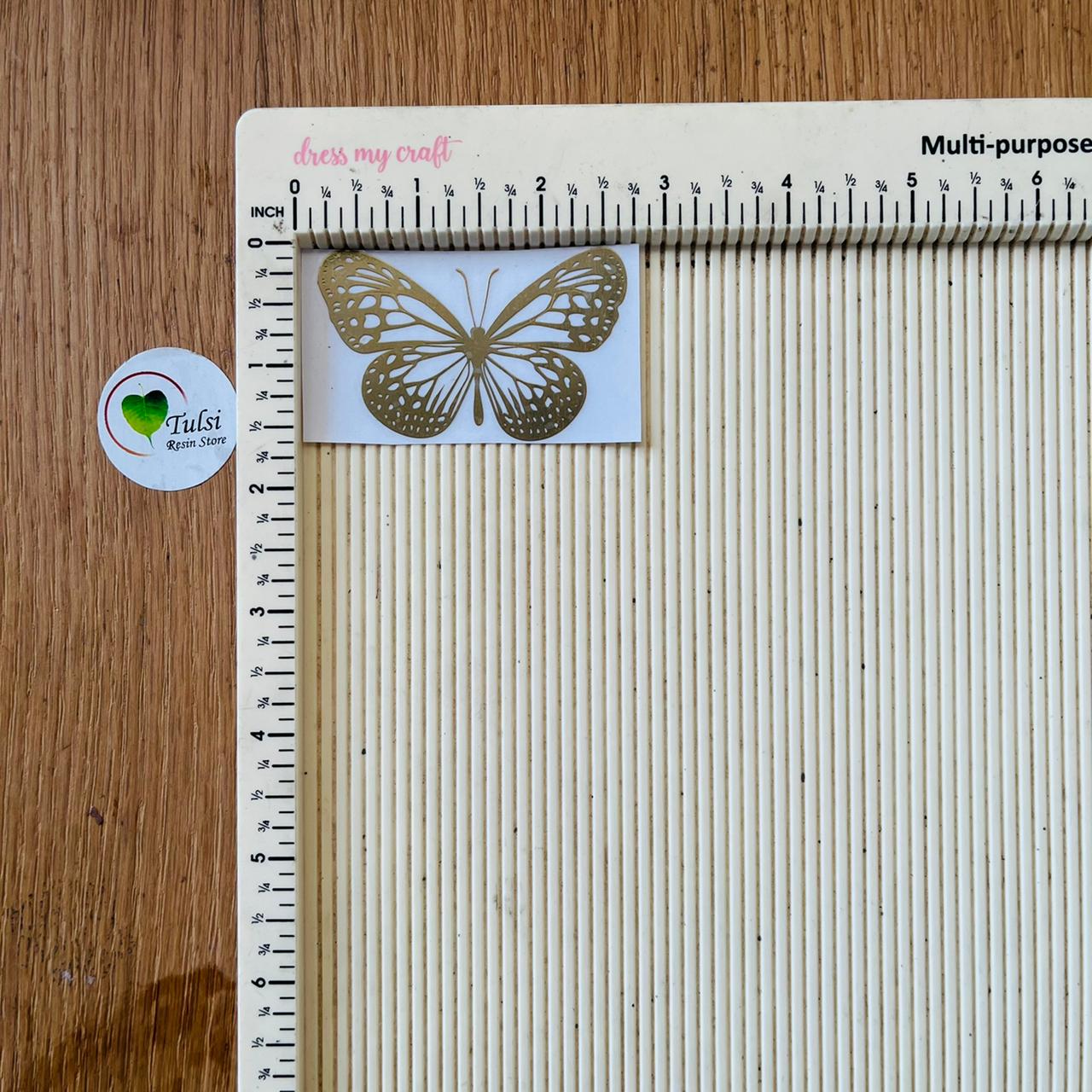 Metal Sticker - 1 Pc Butterfly (B)