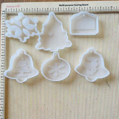 Christmas Hanging Mould (Set of 6)