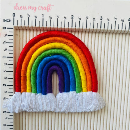 Macrame big Rainbow colourful (1)