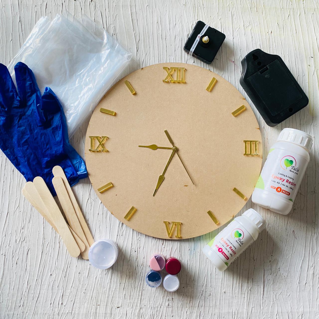 DIY Basic Clock Kit MDF