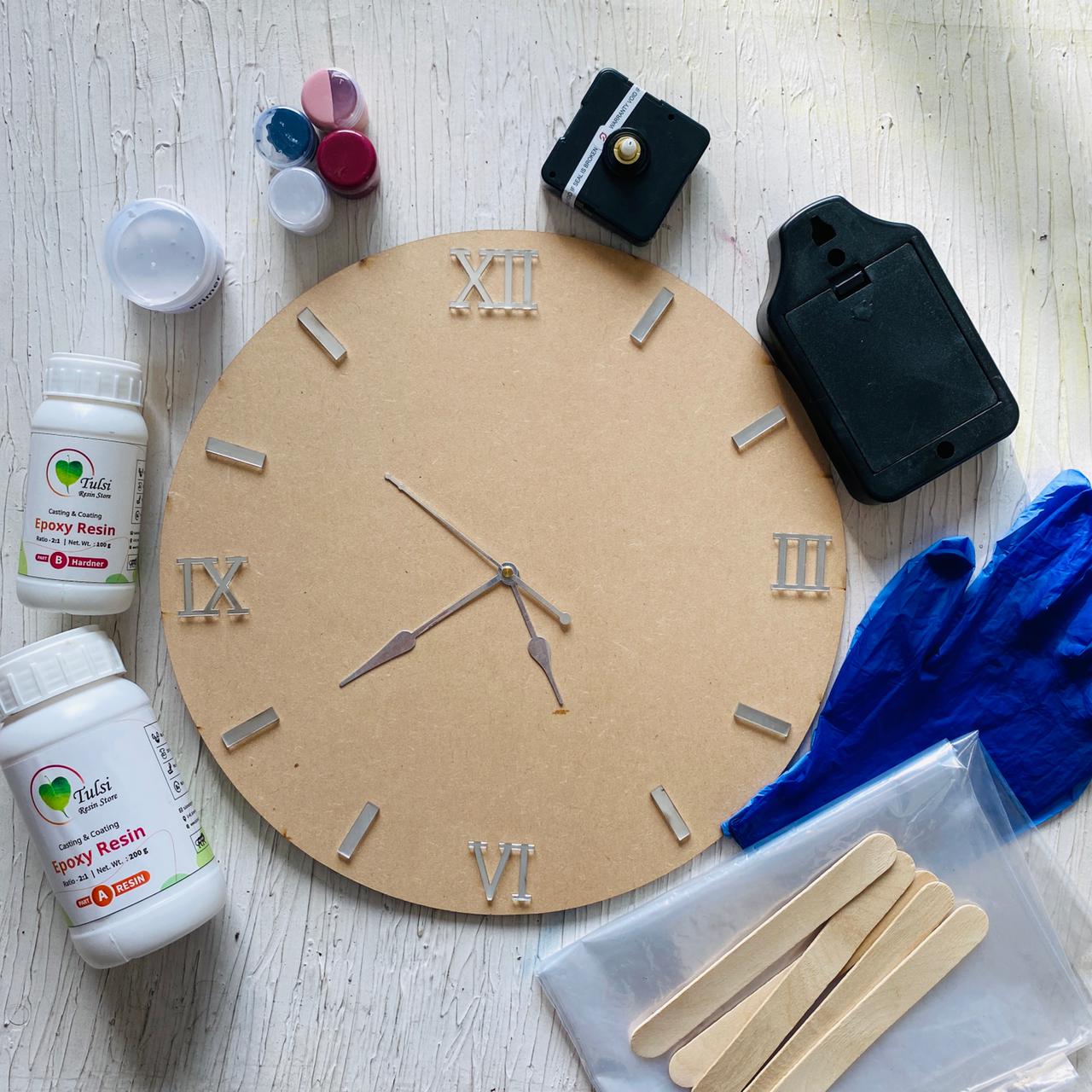 DIY Basic Clock Kit MDF