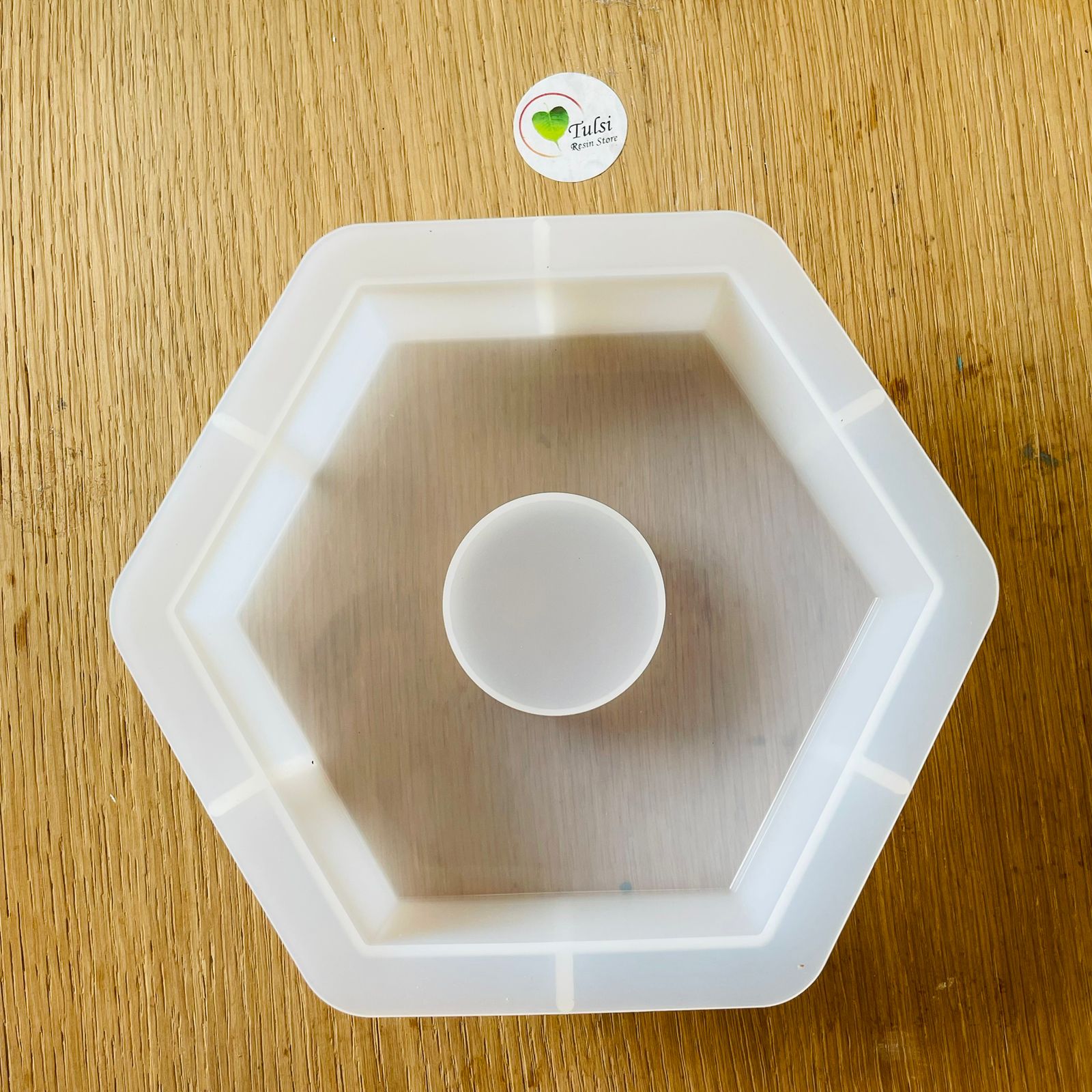 Deep Hexagon Clock Mould