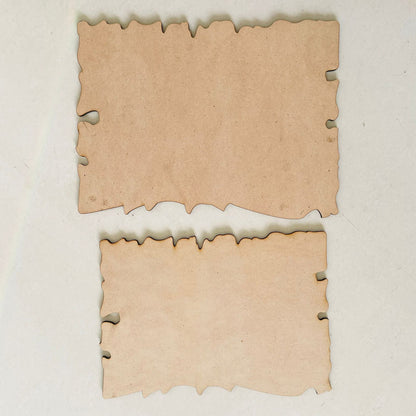 Designer Uneven Nameplate 3 | Tulsi Resin