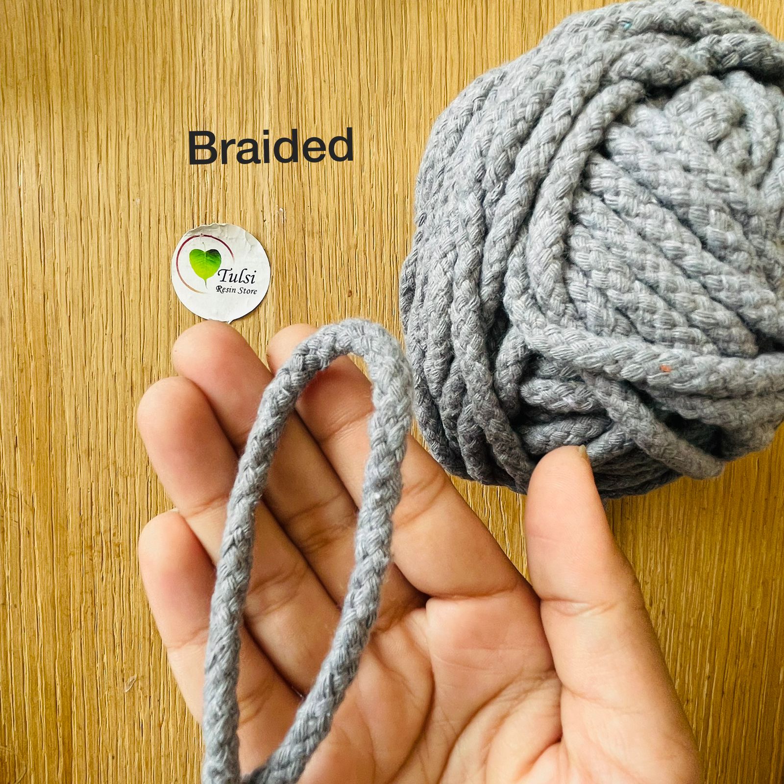 Grey Macrame Thread