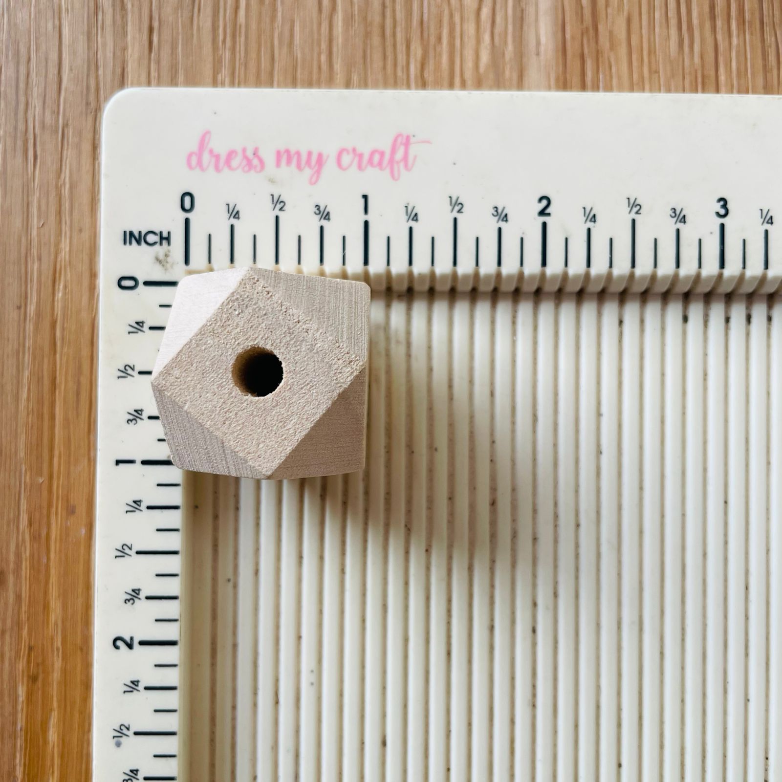 Hexagon Wooden Beads For Macrame