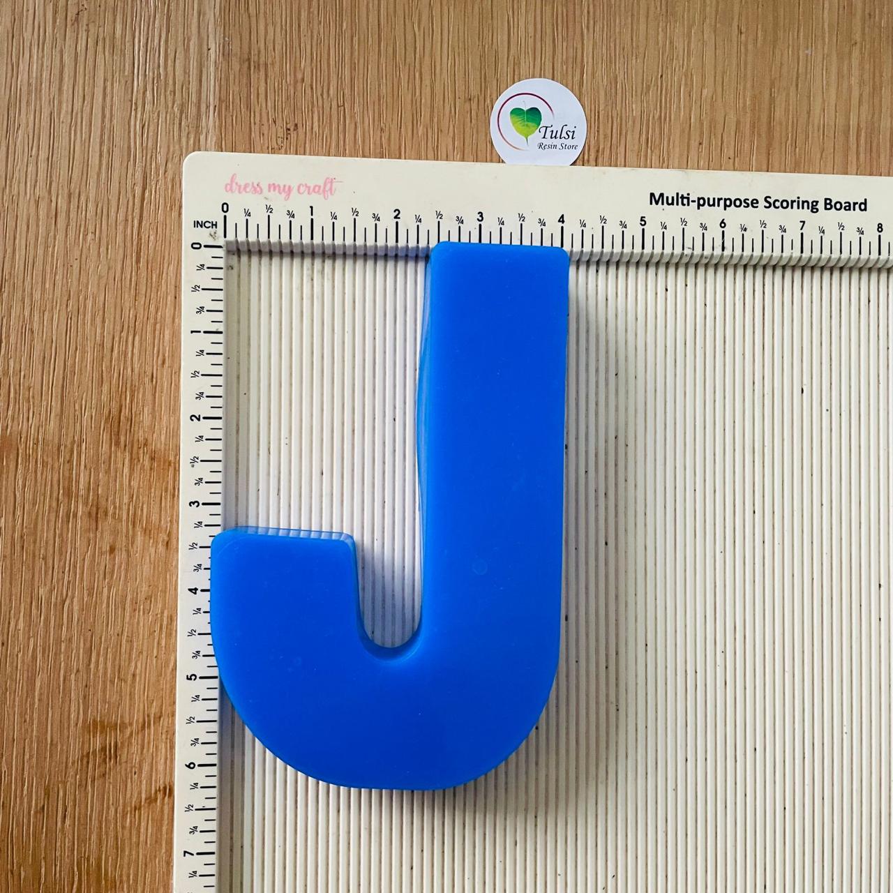 6" Monogram Alphabet Mould