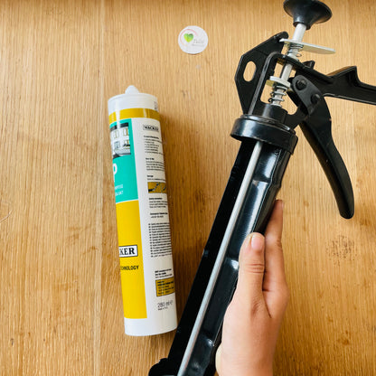 Applicator Gun + Silicone Sealant