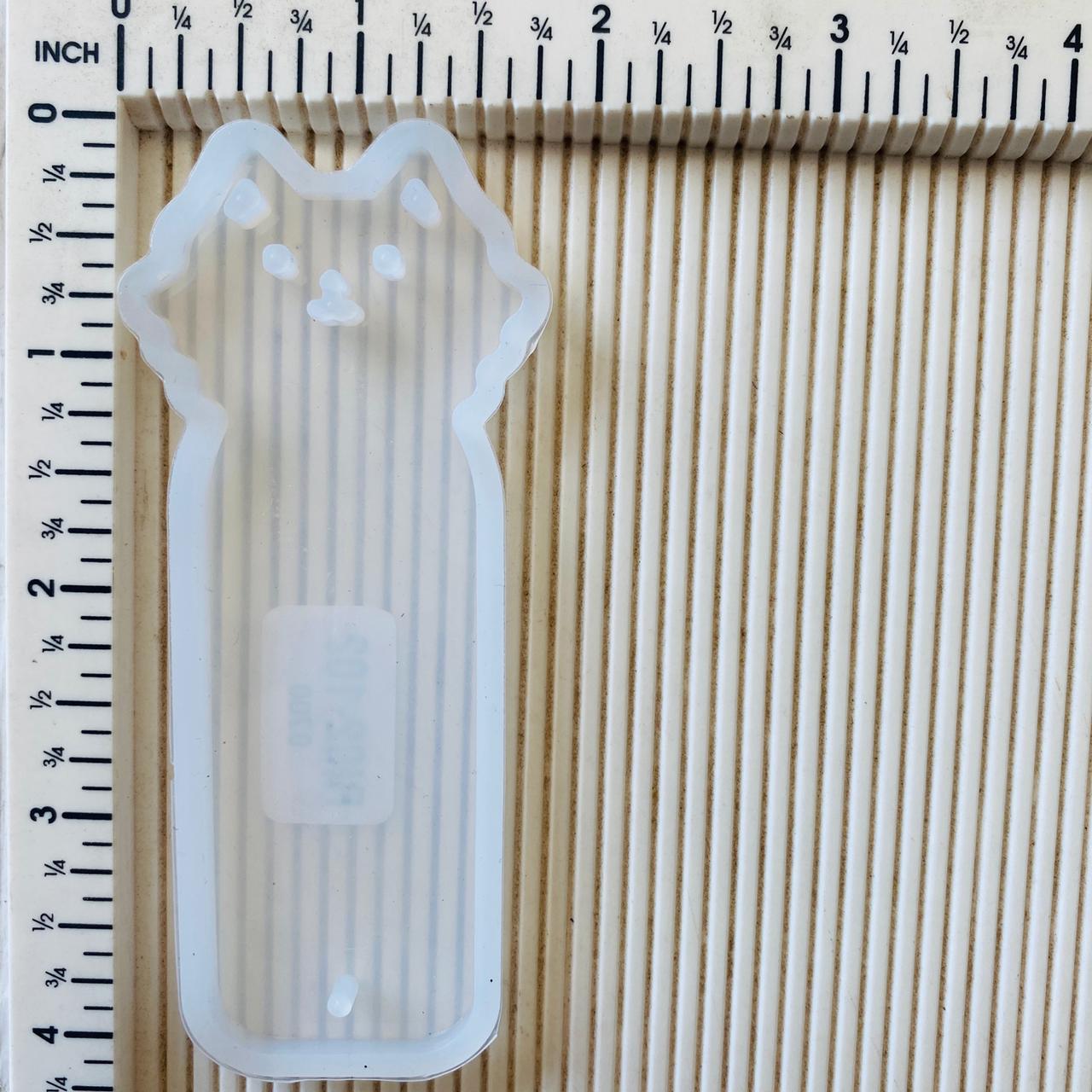 Kitten Bookmark mould