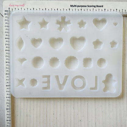 Keychain Mould - Mix Shapes